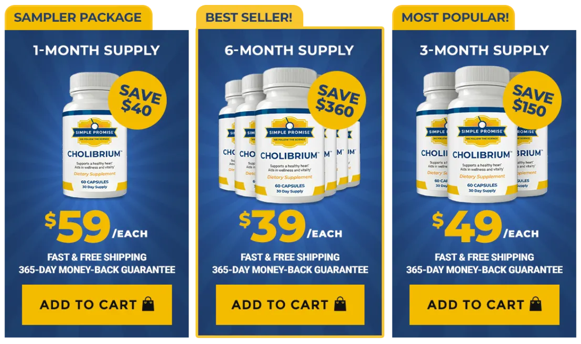 Cholibrium price details